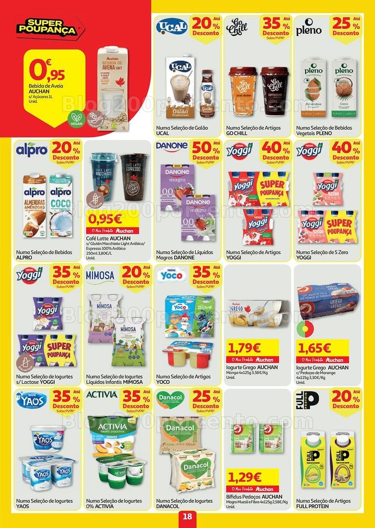 Antevisão Folheto AUCHAN Super Poupança Promoções de 30 julho a 5 agosto